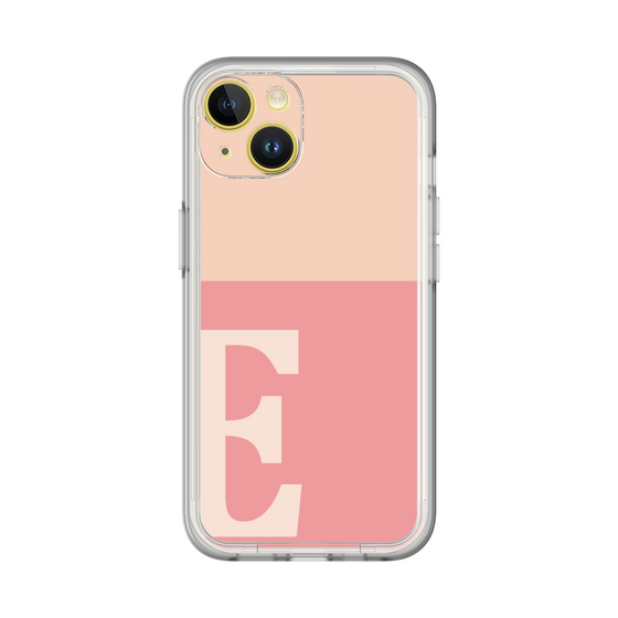 Slim Protection Premium Case［ オリジナル - initial two tone - E pink ］