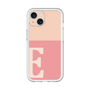 Slim Protection Premium Case［ オリジナル - initial two tone - E pink ］