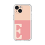 Slim Protection Premium Case［ オリジナル - initial two tone - E pink ］