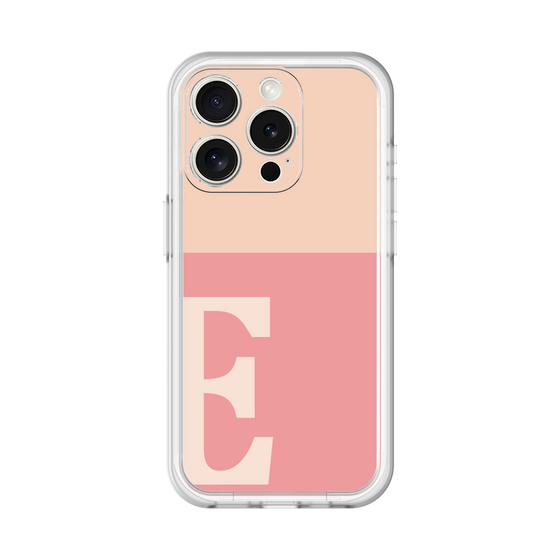 Slim Protection Premium Case［ オリジナル - initial two tone - E pink ］