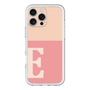 Slim Protection Premium Case［ オリジナル - initial two tone - E pink ］