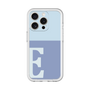 Slim Protection Premium Case［ オリジナル - initial two tone - E blue ］