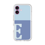 Slim Protection Premium Case［ オリジナル - initial two tone - E blue ］