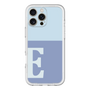 Slim Protection Premium Case［ オリジナル - initial two tone - E blue ］