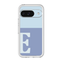 Slim Protection Premium Case［ オリジナル - initial two tone - E blue ］