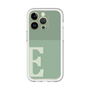 Slim Protection Premium Case［ オリジナル - initial two tone - E green ］