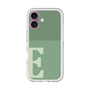 Slim Protection Premium Case［ オリジナル - initial two tone - E green ］