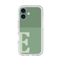 Slim Protection Premium Case［ オリジナル - initial two tone - E green ］