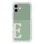 Slim Protection Premium Case［ オリジナル - initial two tone - E green ］