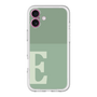 Slim Protection Premium Case［ オリジナル - initial two tone - E green ］