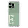 Slim Protection Premium Case［ オリジナル - initial two tone - E green ］