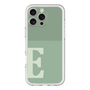 Slim Protection Premium Case［ オリジナル - initial two tone - E green ］