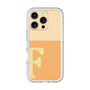 Slim Protection Premium Case［ オリジナル - initial two tone - F orange ］