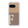 Slim Protection Premium Case［ オリジナル - initial two tone - F brown ］