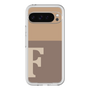 Slim Protection Premium Case［ オリジナル - initial two tone - F brown ］