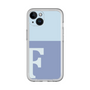 Slim Protection Premium Case［ オリジナル - initial two tone - F blue ］
