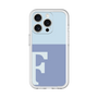 Slim Protection Premium Case［ オリジナル - initial two tone - F blue ］