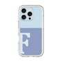 Slim Protection Premium Case［ オリジナル - initial two tone - F blue ］
