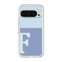 Slim Protection Premium Case［ オリジナル - initial two tone - F blue ］