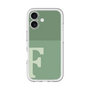 Slim Protection Premium Case［ オリジナル - initial two tone - F green ］