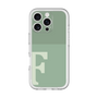 Slim Protection Premium Case［ オリジナル - initial two tone - F green ］