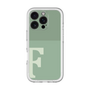 Slim Protection Premium Case［ オリジナル - initial two tone - F green ］