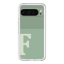 Slim Protection Premium Case［ オリジナル - initial two tone - F green ］