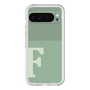 Slim Protection Premium Case［ オリジナル - initial two tone - F green ］