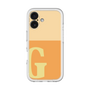 Slim Protection Premium Case［ オリジナル - initial two tone - G orange ］