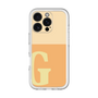 Slim Protection Premium Case［ オリジナル - initial two tone - G orange ］