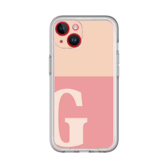 Slim Protection Premium Case［ オリジナル - initial two tone - G pink ］