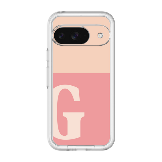 Slim Protection Premium Case［ オリジナル - initial two tone - G pink ］