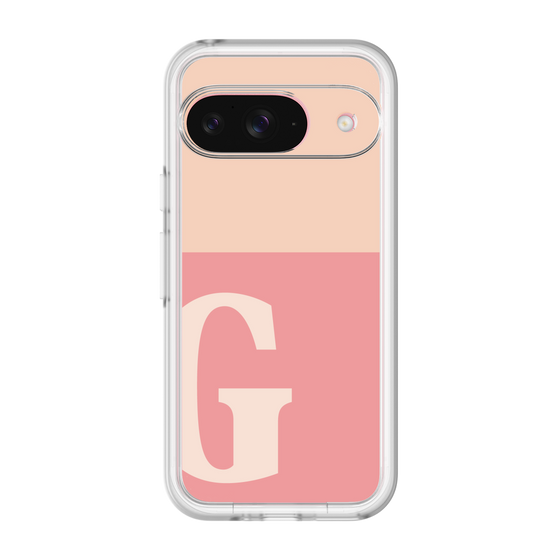 Slim Protection Premium Case［ オリジナル - initial two tone - G pink ］