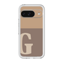 Slim Protection Premium Case［ オリジナル - initial two tone - G brown ］