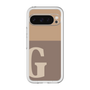 Slim Protection Premium Case［ オリジナル - initial two tone - G brown ］