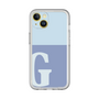 Slim Protection Premium Case［ オリジナル - initial two tone - G blue ］