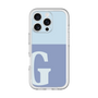 Slim Protection Premium Case［ オリジナル - initial two tone - G blue ］