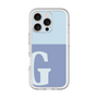 Slim Protection Premium Case［ オリジナル - initial two tone - G blue ］