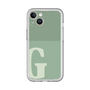 Slim Protection Premium Case［ オリジナル - initial two tone - G green ］