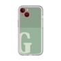 Slim Protection Premium Case［ オリジナル - initial two tone - G green ］