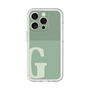 Slim Protection Premium Case［ オリジナル - initial two tone - G green ］