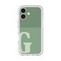 Slim Protection Premium Case［ オリジナル - initial two tone - G green ］