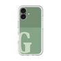 Slim Protection Premium Case［ オリジナル - initial two tone - G green ］