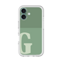 Slim Protection Premium Case［ オリジナル - initial two tone - G green ］