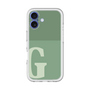 Slim Protection Premium Case［ オリジナル - initial two tone - G green ］