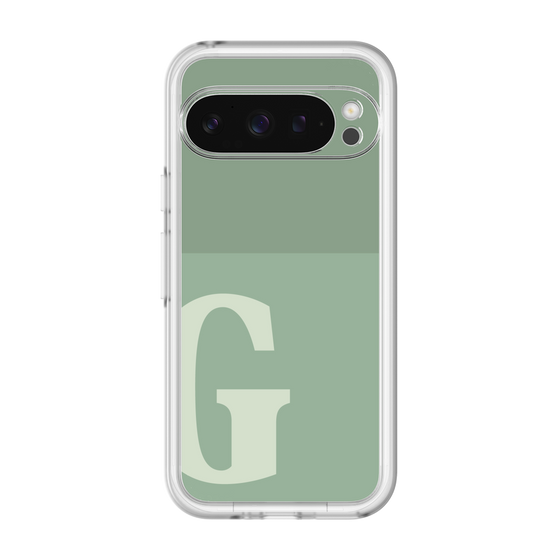 Slim Protection Premium Case［ オリジナル - initial two tone - G green ］