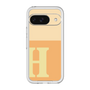 Slim Protection Premium Case［ オリジナル - initial two tone - H orange ］