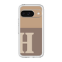 Slim Protection Premium Case［ オリジナル - initial two tone - H brown ］