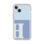 Slim Protection Premium Case［ オリジナル - initial two tone - H blue ］