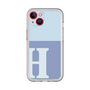 Slim Protection Premium Case［ オリジナル - initial two tone - H blue ］